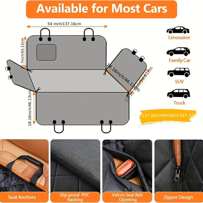 PawHavenSA RideShield™ Seat Cover