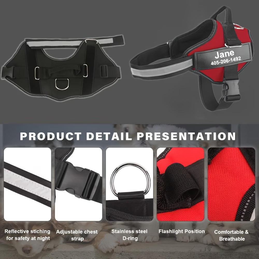PawHavenSA SecureFit™ Customizable Harness